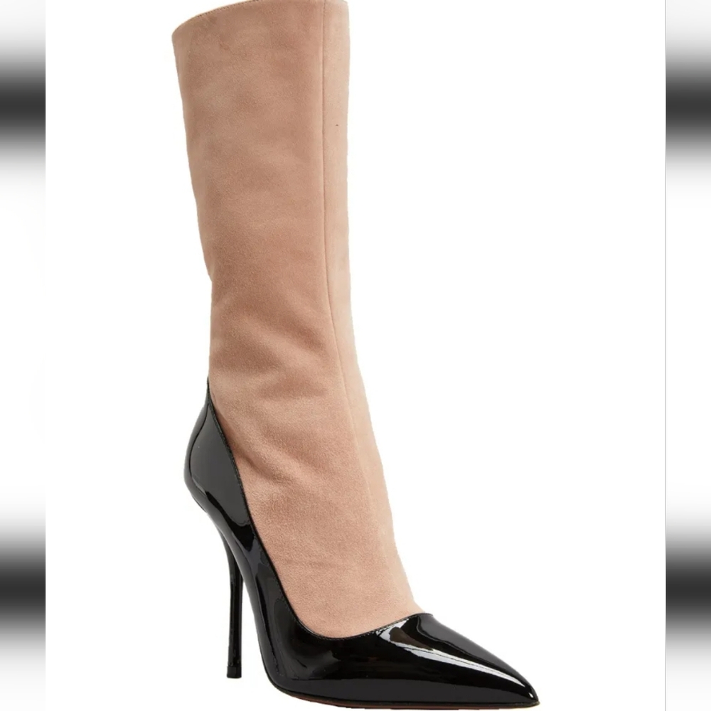 ALAÏA 90mm short boot